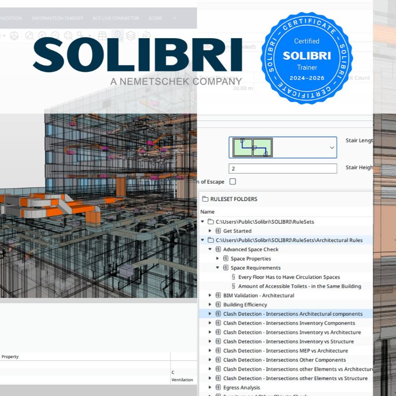 Wydarzenie EventBIM - IFC - Solibri 1 stopień