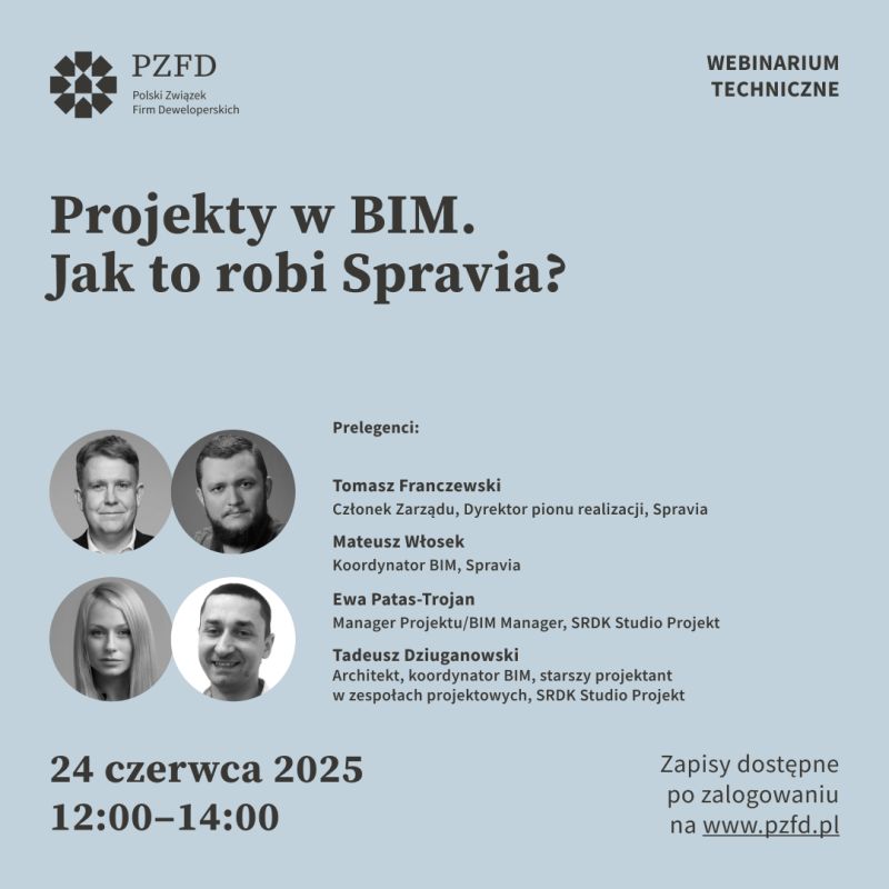 Wydarzenie EventBIM - Projekty w BIM - Jak to robi Spravia?
