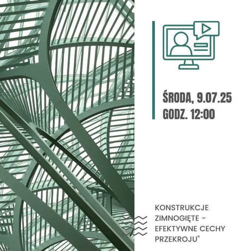 Wydarzenie EventBIM - Konstrukcje zimnogięte – efektywne cechy przekroju