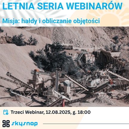 Wydarzenie EventBIM - Misja: hałdy i obliczanie objętości