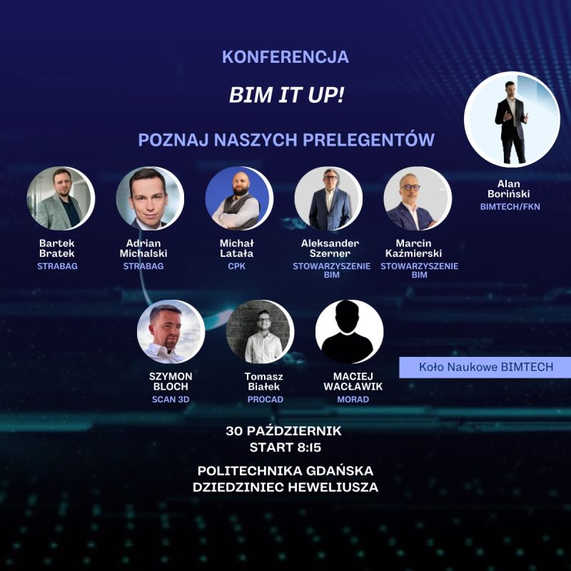 Wydarzenie EventBIM - Konferencja BIM It Up!