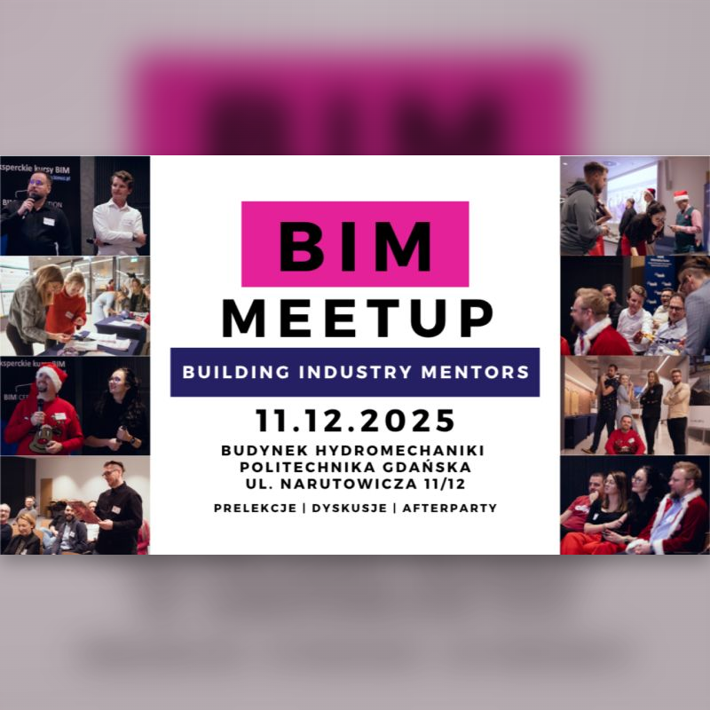 Wydarzenie EventBIM - BIM Meetup Gdańsk 2025