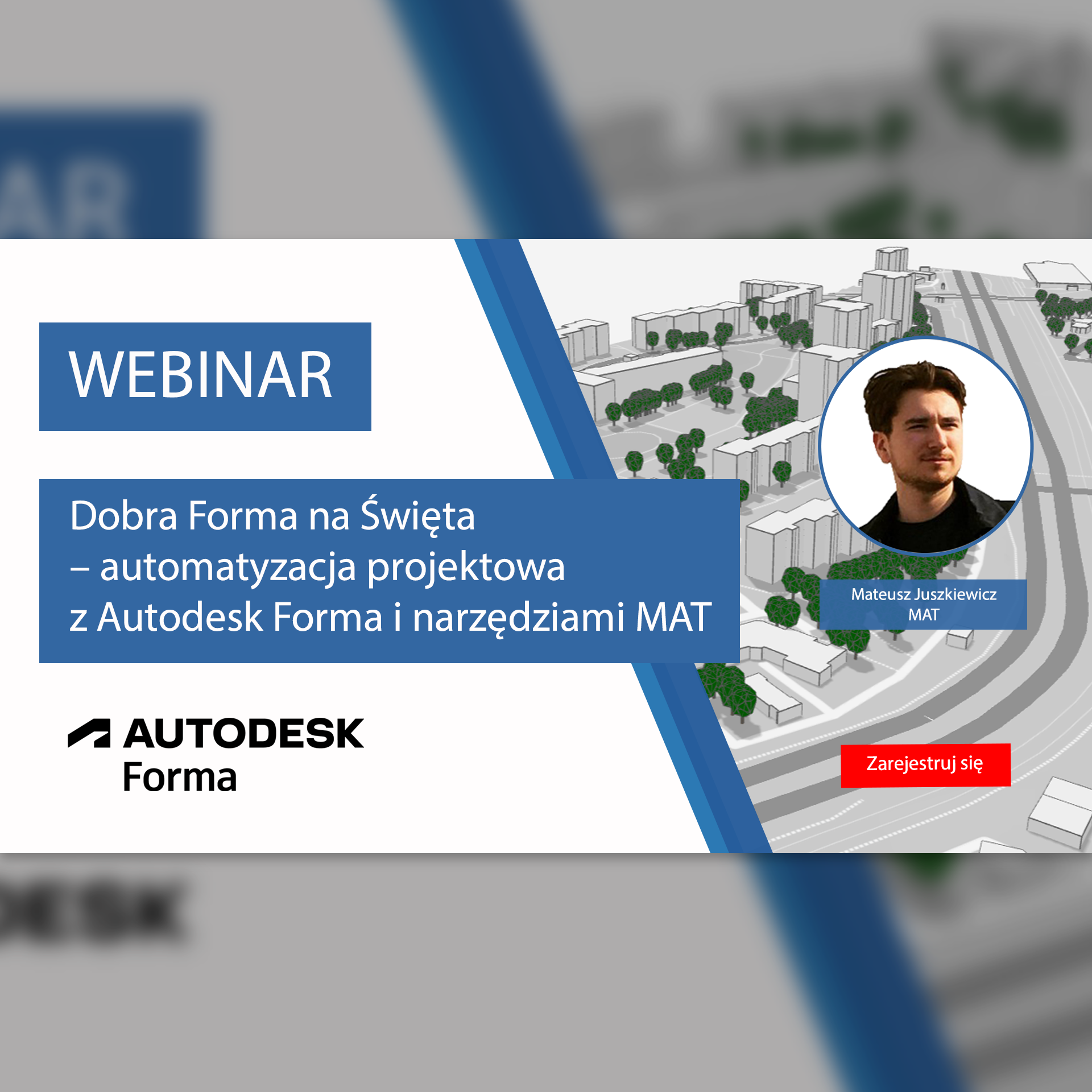 Wydarzenie EventBIM - Dobra Forma na Święta - automatyzacja projektowa z Autodesk Forma