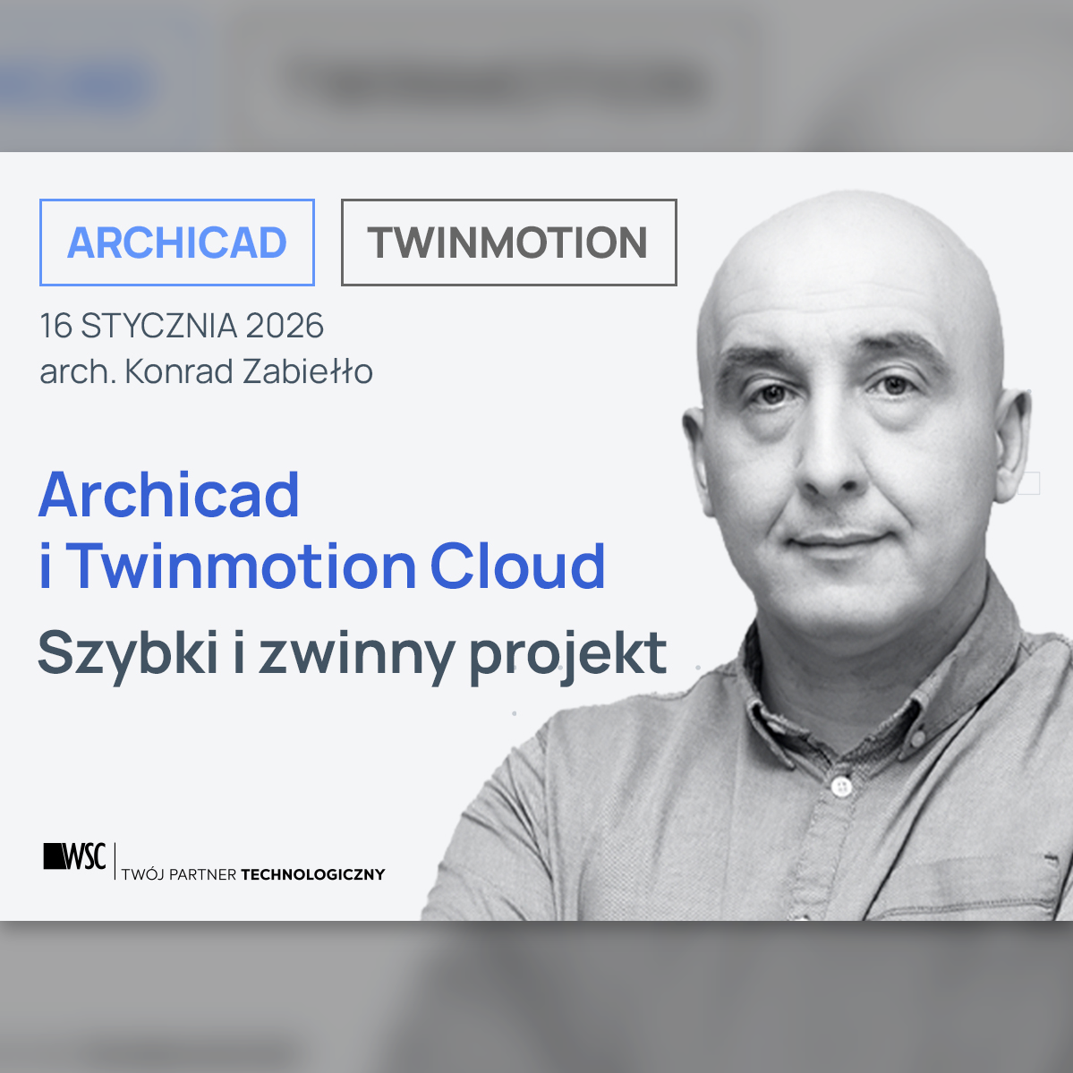 Wydarzenie EventBIM - Archicad i Twinmotion Cloud: szybki i zwinny projekt