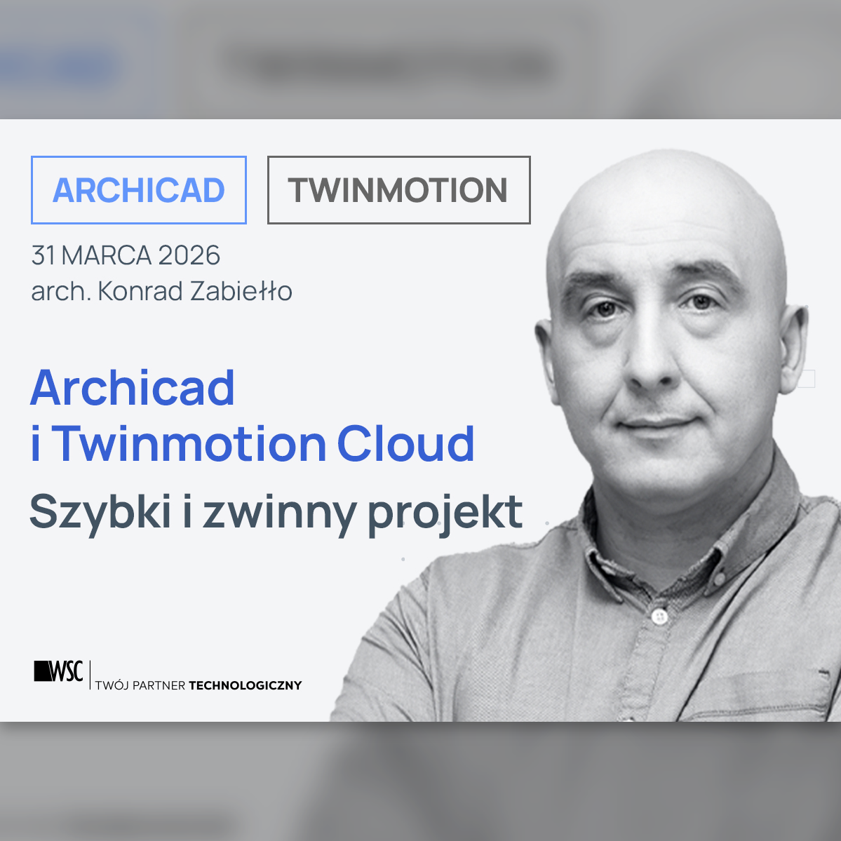 Wydarzenie EventBIM - Archicad i Twinmotion Cloud: szybki i zwinny projekt