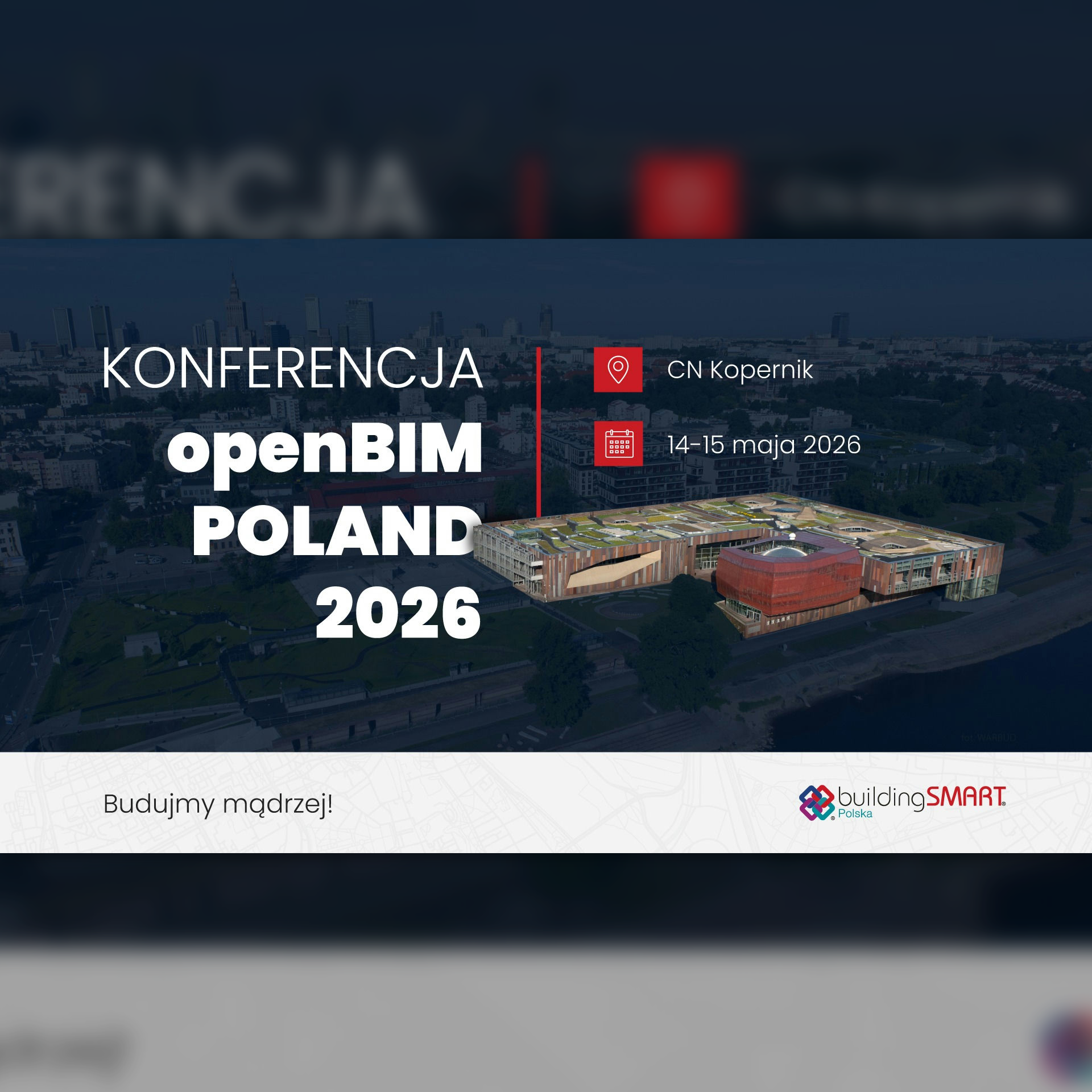 Wydarzenie EventBIM - Konferencja openBIM Poland 2026